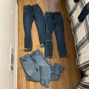 3 Pair Abercrombie and Fitch Curve Love the Skinny High Rise - all 3 for $50